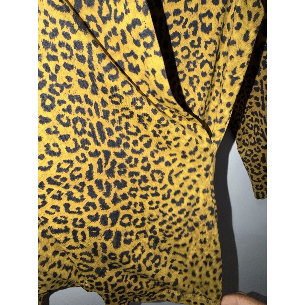 J.McLaughlin Leopard Print Wrap Style Top Catalina Cloth Sz S 1 - Picture 4 of 5